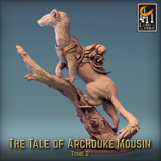 Mousin Weasel Pack | Tale of Archduke Mousin Tome 2 | Lord of the Print | Wargaming | Dungeons and Dragons | Tabletop RPG | DnD