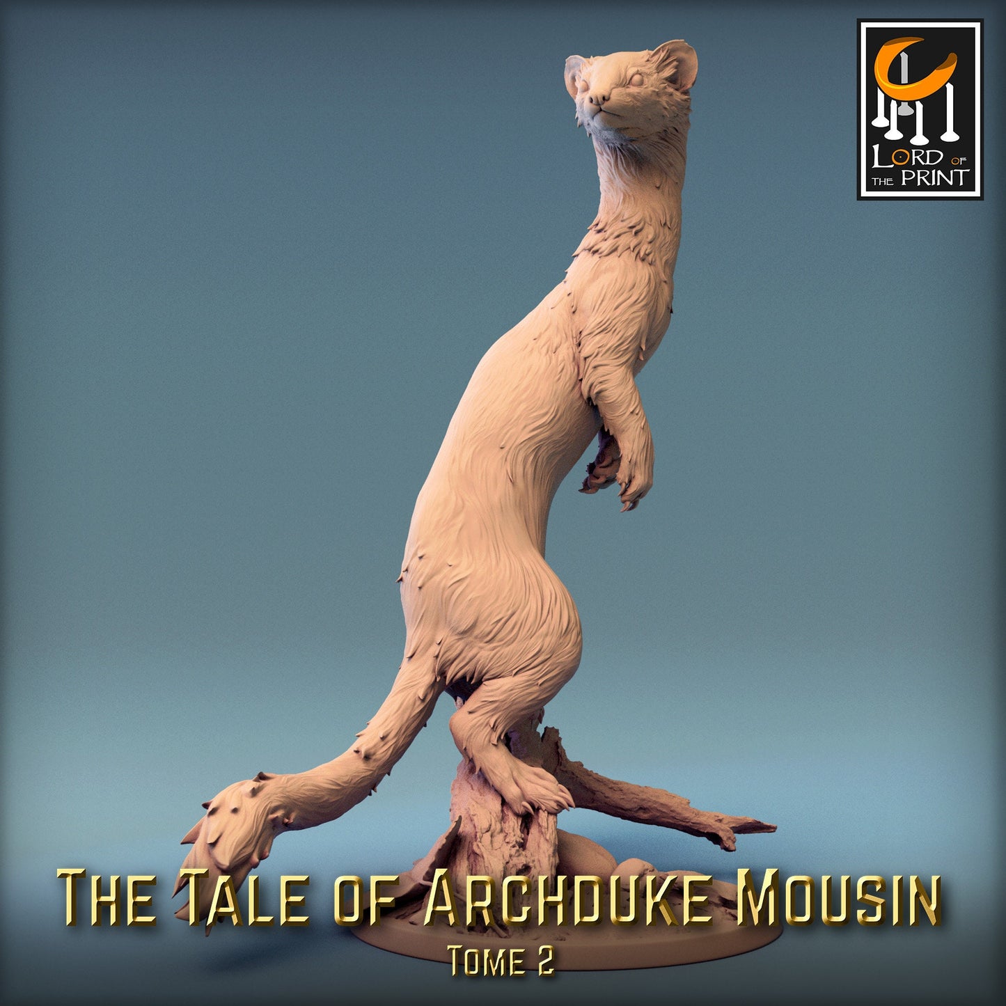 Mousin Weasel Pack | Tale of Archduke Mousin Tome 2 | Lord of the Print | Wargaming | Dungeons and Dragons | Tabletop RPG | DnD