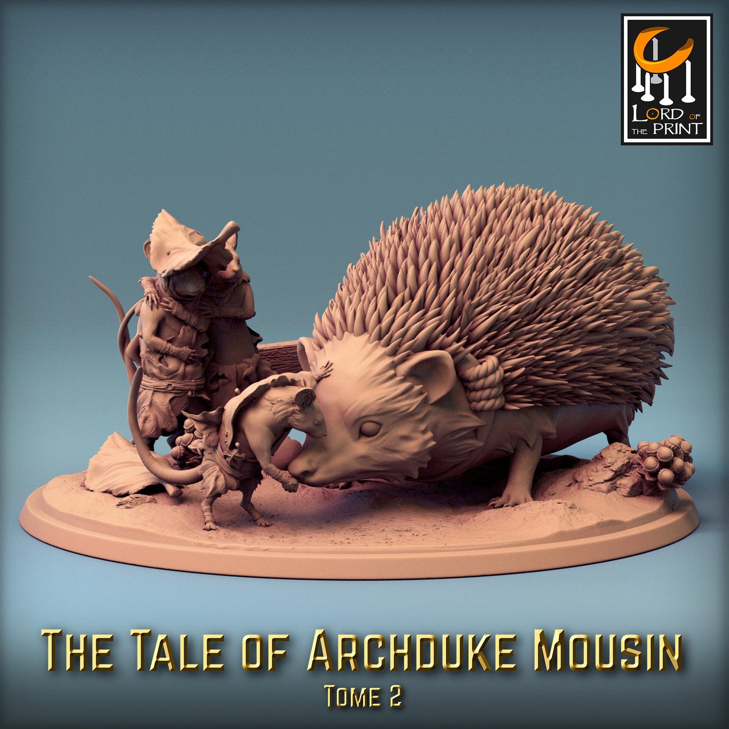 Mousin Hedgehog Caravan Pack | Tale of Archduke Mousin Tome 2 | Lord of the Print | Wargaming | Dungeons and Dragons | Tabletop RPG | DnD