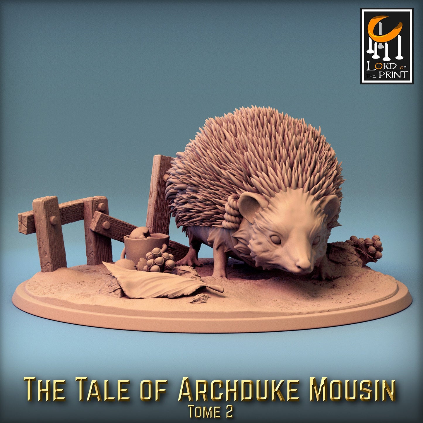 Mousin Hedgehog Caravan Pack | Tale of Archduke Mousin Tome 2 | Lord of the Print | Wargaming | Dungeons and Dragons | Tabletop RPG | DnD