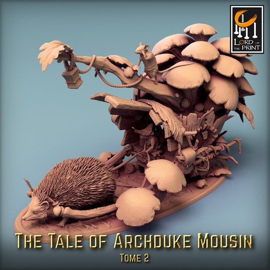 Mousin Hedgehog Caravan Pack | Tale of Archduke Mousin Tome 2 | Lord of the Print | Wargaming | Dungeons and Dragons | Tabletop RPG | DnD