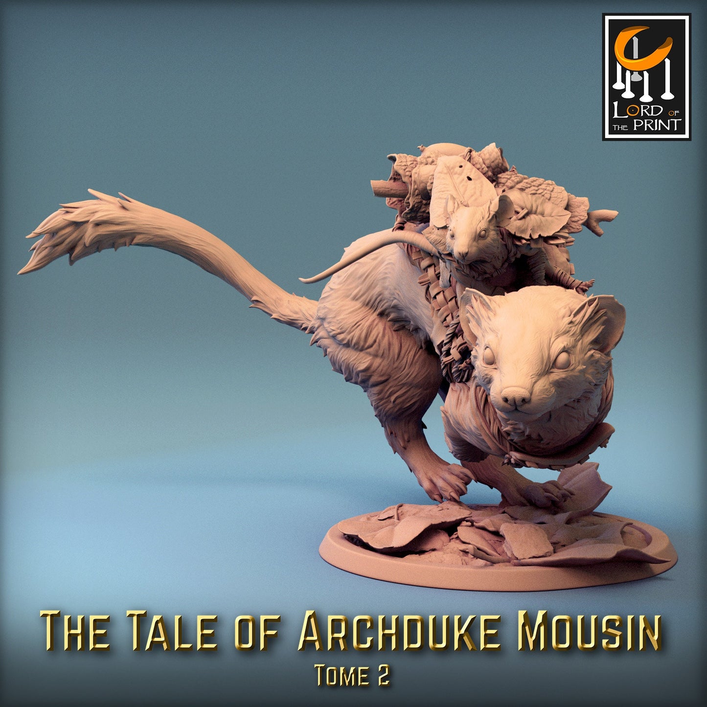 Mousin Weasel Pack | Tale of Archduke Mousin Tome 2 | Lord of the Print | Wargaming | Dungeons and Dragons | Tabletop RPG | DnD