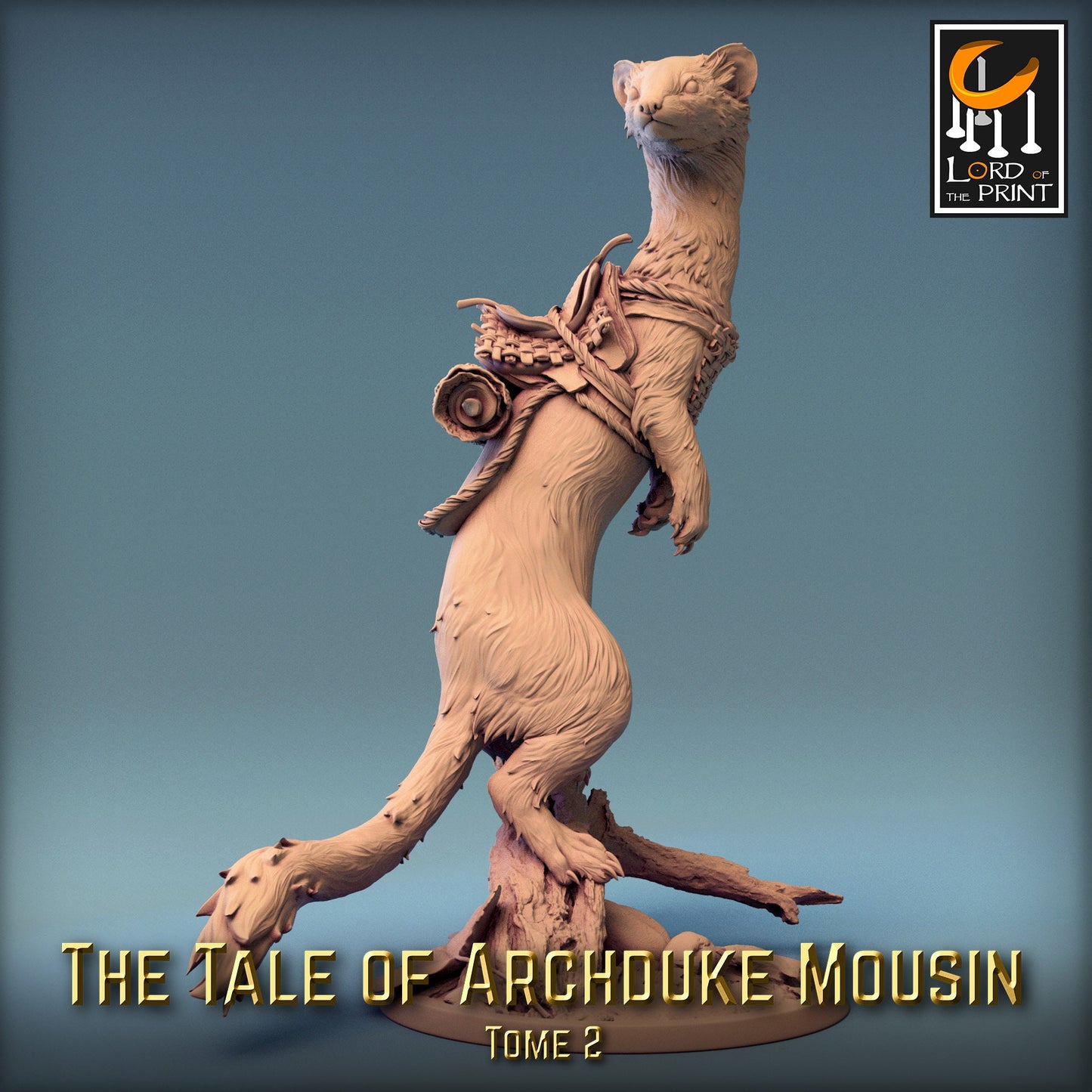 Mousin Weasel Pack | Tale of Archduke Mousin Tome 2 | Lord of the Print | Wargaming | Dungeons and Dragons | Tabletop RPG | DnD