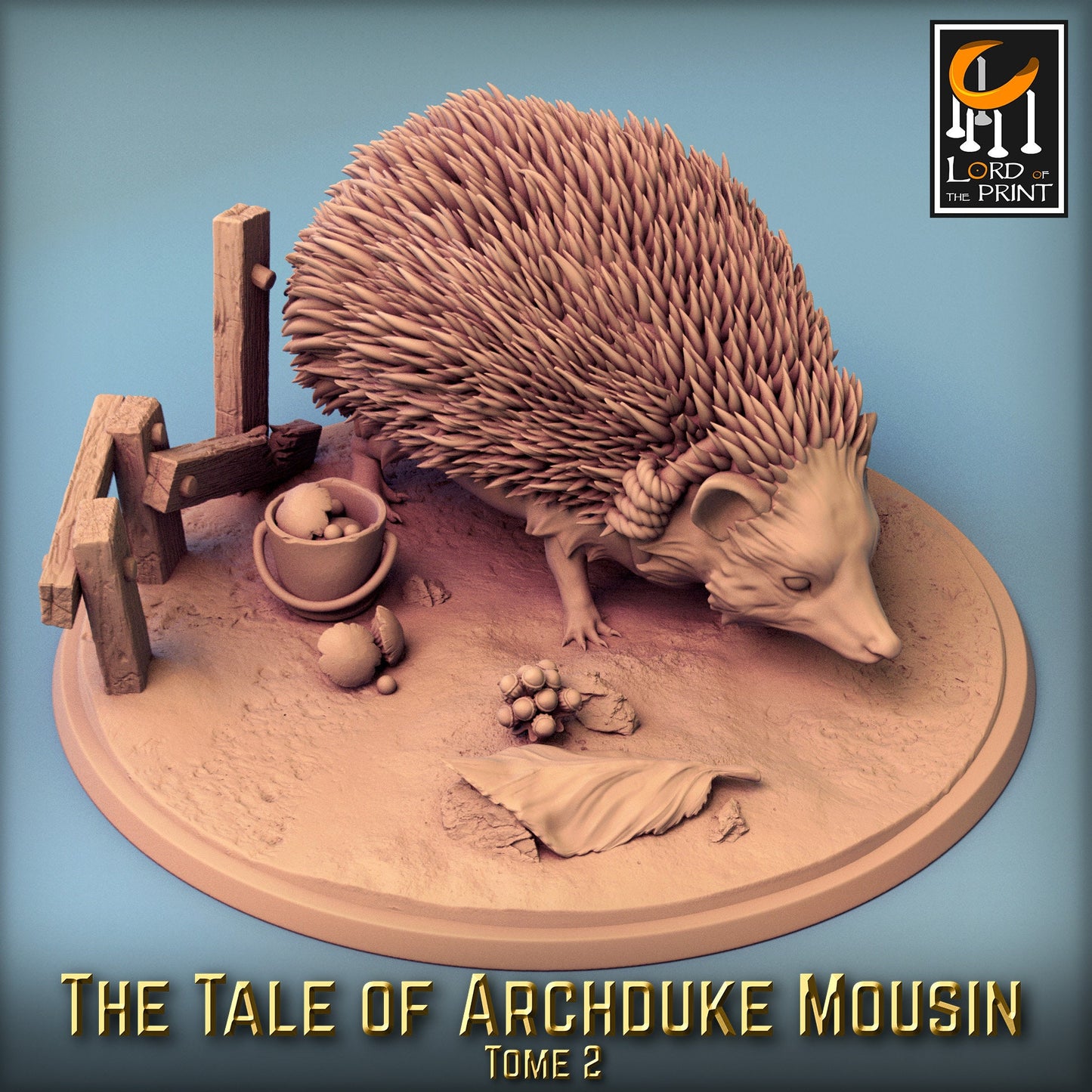 Mousin Hedgehog Caravan Pack | Tale of Archduke Mousin Tome 2 | Lord of the Print | Wargaming | Dungeons and Dragons | Tabletop RPG | DnD