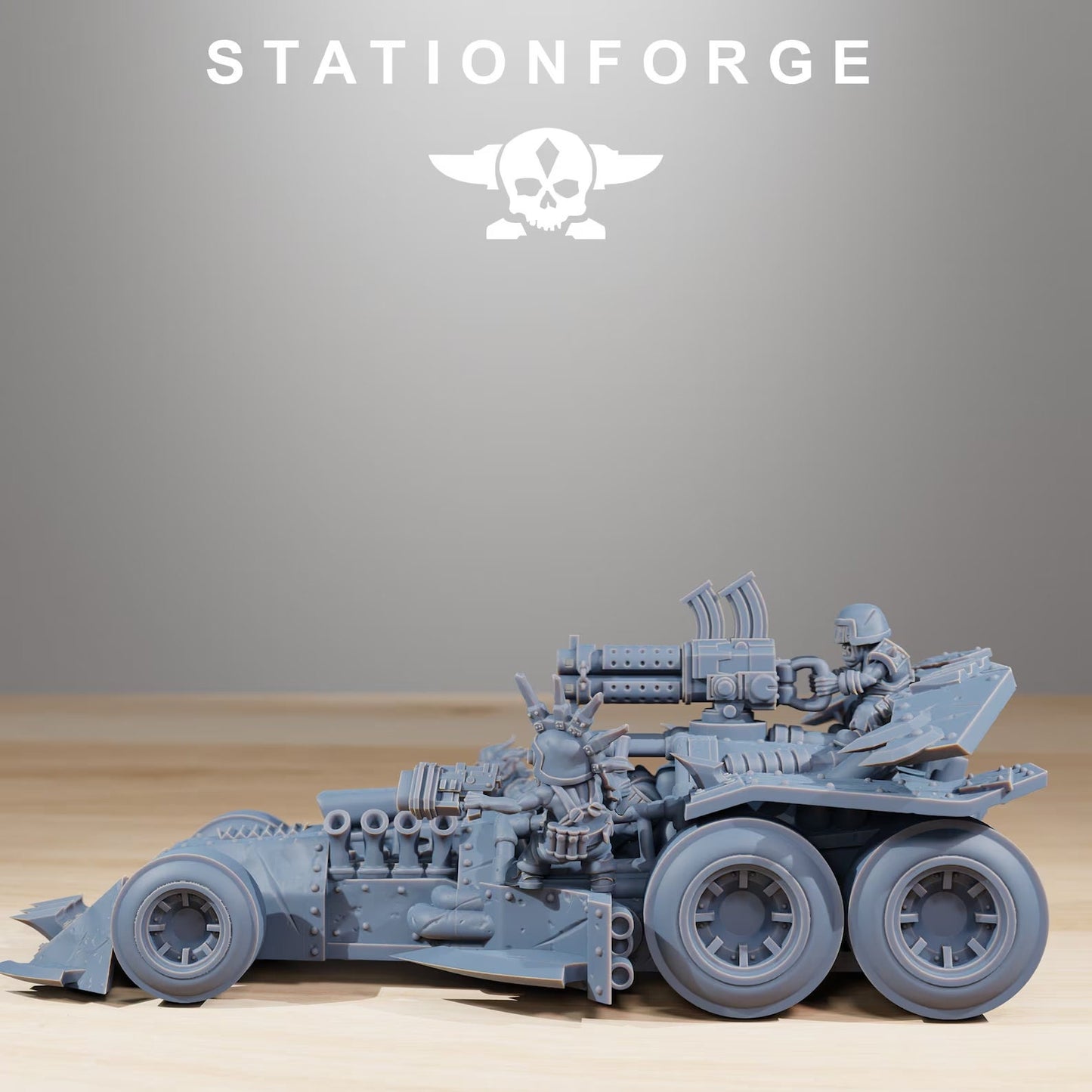 Orkaz Speedsters | Station Forge | Wargaming miniatures | Ork minis | Grimdark wargames| Orc | Tabletop Gaming