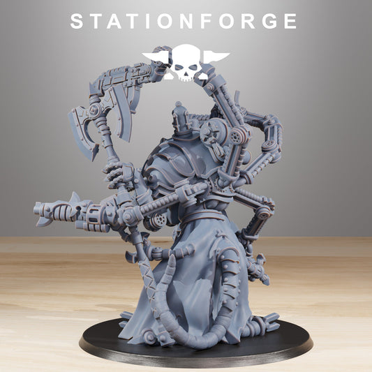 Raticus Techer | Station Forge | Wargaming | Scavenger Raticus | Wargaming Miniature | Grim Dark Future tabletop Gaming