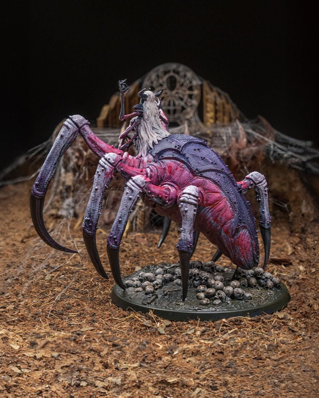 Lolth, Queen of Spiders Drider Miniature for Dungeons and Dragons - Detailed Tabletop RPG Figurine for Collectors and Roleplaying Games