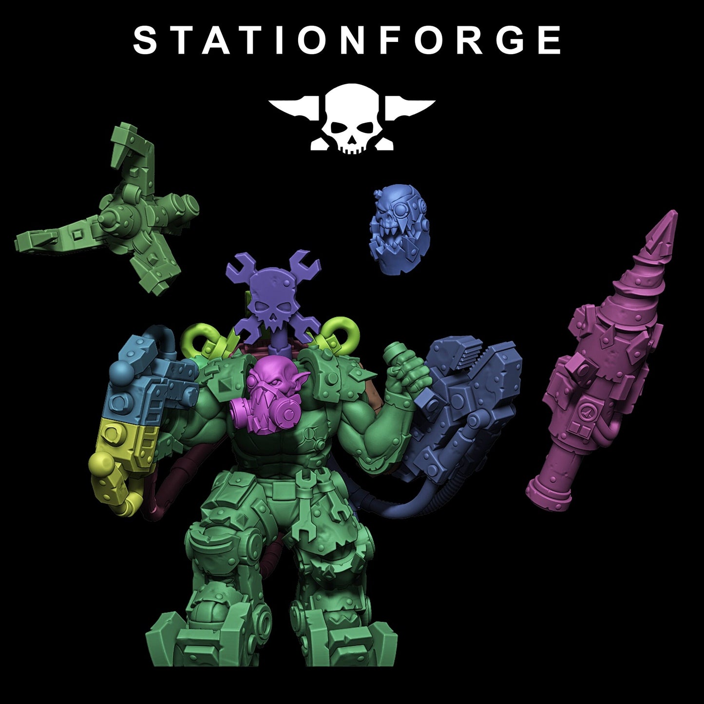 Orkaz Exo Boss | Station Forge | Wargaming | Wargaming proxy HQ