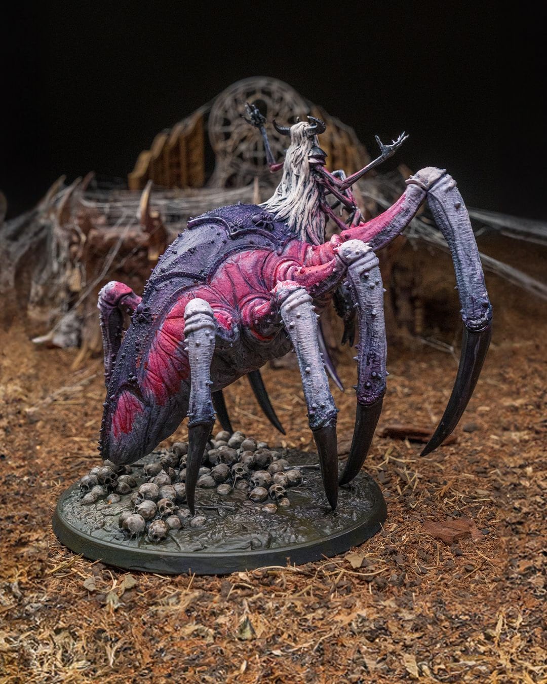 Lolth, Queen of Spiders Drider Miniature for Dungeons and Dragons - Detailed Tabletop RPG Figurine for Collectors and Roleplaying Games