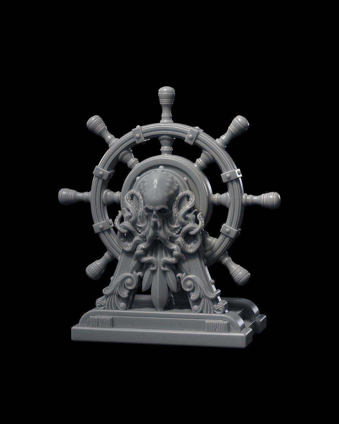 Pirate Ship Miniature Terrain - Dungeons and Dragons, D&D, Pathfinder, Wargaming, Tabletop, 28mm, 32mm - Perfect for Naval and Encounters