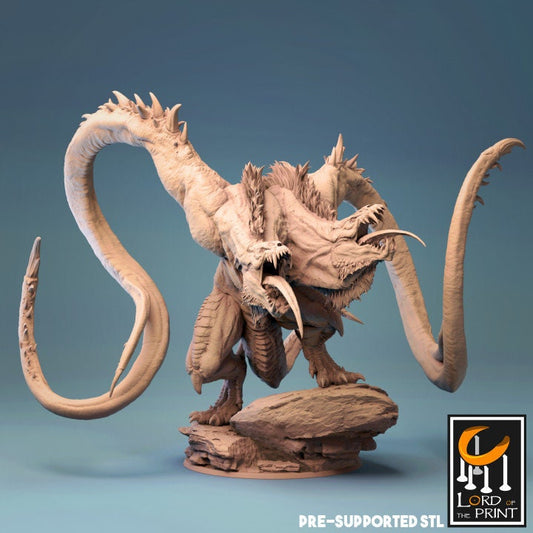 Demogorgon Greater Beast for TTRPG | Darkest Caverns| Lord of the Print | Wargaming | Dungeons and Dragons | Tabletop RPG | DnD