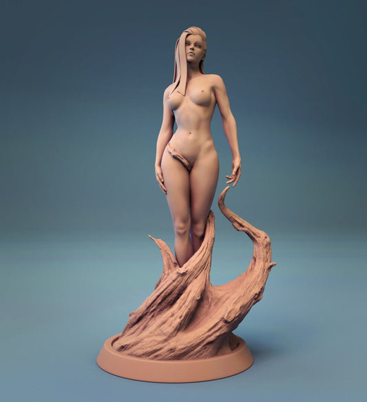 Dryad Pinup - 28mm Miniatures for Tabletop Gaming - Mini RPG NPC - Dragons DnD, D&D by Lord of the Print | Pinup miniature