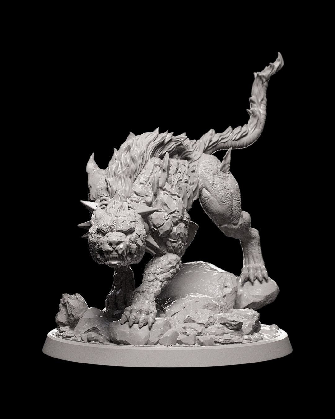 Dungeons and Dragons Fire NPC Pack | Miniature for DnD and Pathfinder - Highly Detailed Tabletop RPG Figure for Epic Adventures | Fire Giant
