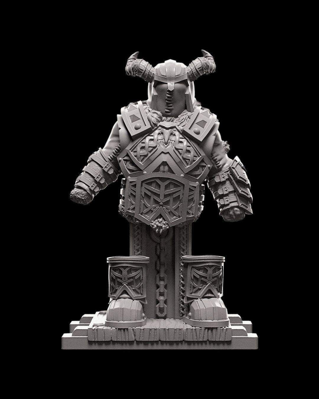 Dwarven DnD Miniature Terrain Set - Dungeons and Dragons, D&D, Pathfinder, Wargaming, Tabletop, 28mm, 32mm - Spooky Dungeon Decor
