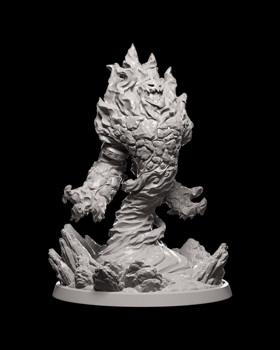 Dungeons and Dragons Fire NPC Pack | Miniature for DnD and Pathfinder - Highly Detailed Tabletop RPG Figure for Epic Adventures | Fire Giant