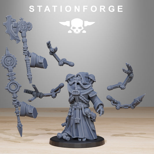 Scavenger SynPriest | Station Forge | Wargaming | Tabletop miniatures | Grim dark future wargames