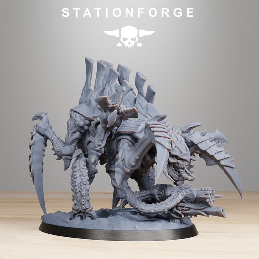 Xenarid Tygorthon | Station Forge | Wargaming | Alien Hive guardian Proxy Models for Wargames