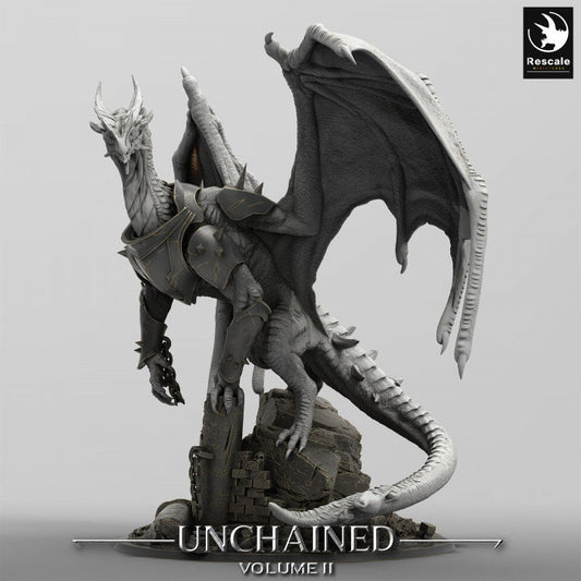 Xeldranth Dragon | Lord of the Print | Wargaming | Dungeons and Dragons | Tabletop RPG | DnD | Fantasy models for painting | Mountain Dragon