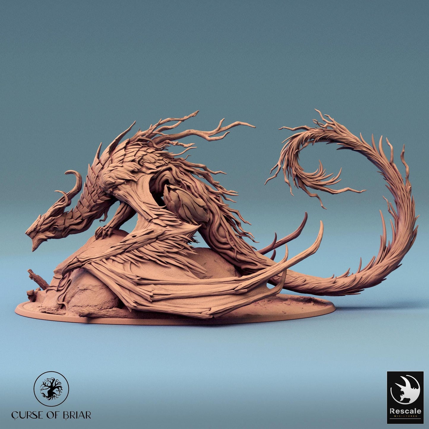 Curse of the Briar Dragon | Wargaming | Dungeons and Dragons | Tabletop RPG | DnD | Fantasy models for painting | Rescale Miniatures