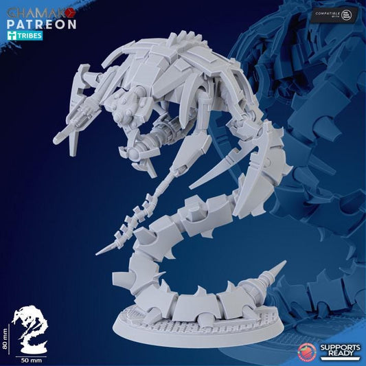 Set of 3 Undying Wraiths | Ghamak | 3D Printed | Undying | Onepagerules | Wargaming | Robot legions | Undead robots