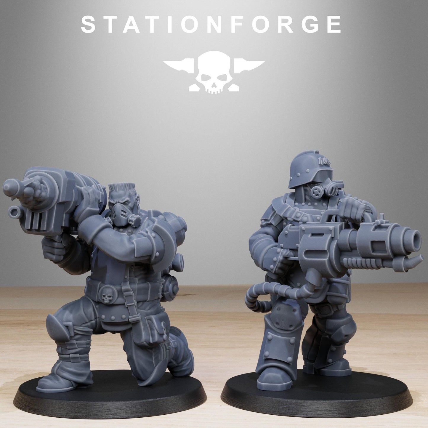 GrimGuard Armour Squad Reborn | Station Forge | Wargaming | Infantry | Soldiers