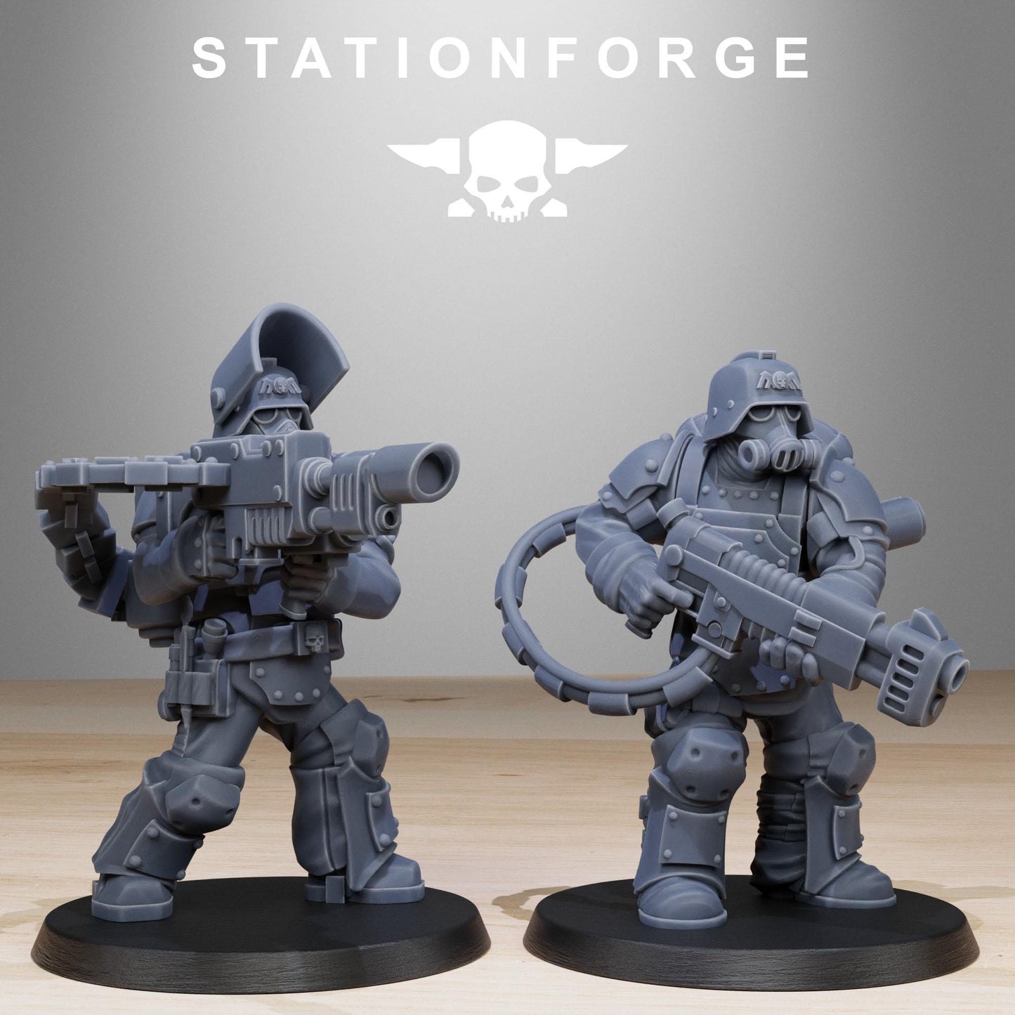 GrimGuard Armour Squad Reborn | Station Forge | Wargaming | Infantry | Soldiers