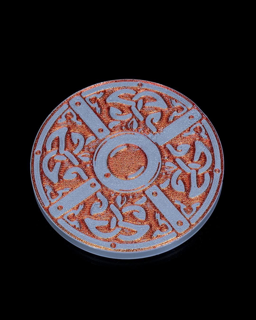 Dragons of the Coast Holder with Set of 6 Coasters – Fantasy-Themed Decor | Unique Dragon Gift for Home | Handcrafted Drink Coaster Set