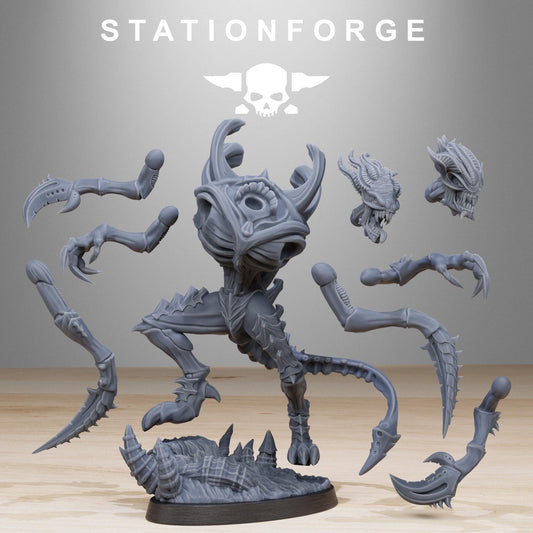 Xenarid Void Stalker | Station Forge | Wargaming | Alien Xenomorph | Alien Mortar Cannon Bug