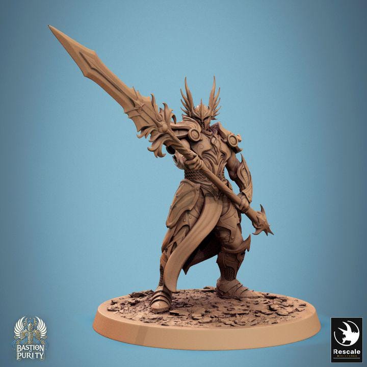 Sentinels of Aetherium - 28mm Fantasy Wargaming Miniatures | Bastion of Purity | Tabletop RPG Figures | Holy Warriors | Starter Kit
