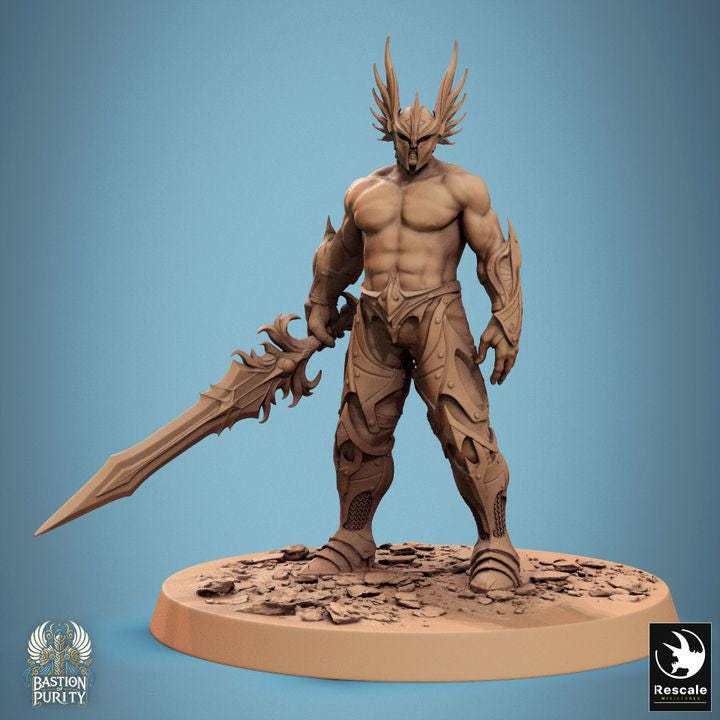 Sentinels of Aetherium - 28mm Fantasy Wargaming Miniatures | Bastion of Purity | Tabletop RPG Figures | Holy Warriors | Starter Kit