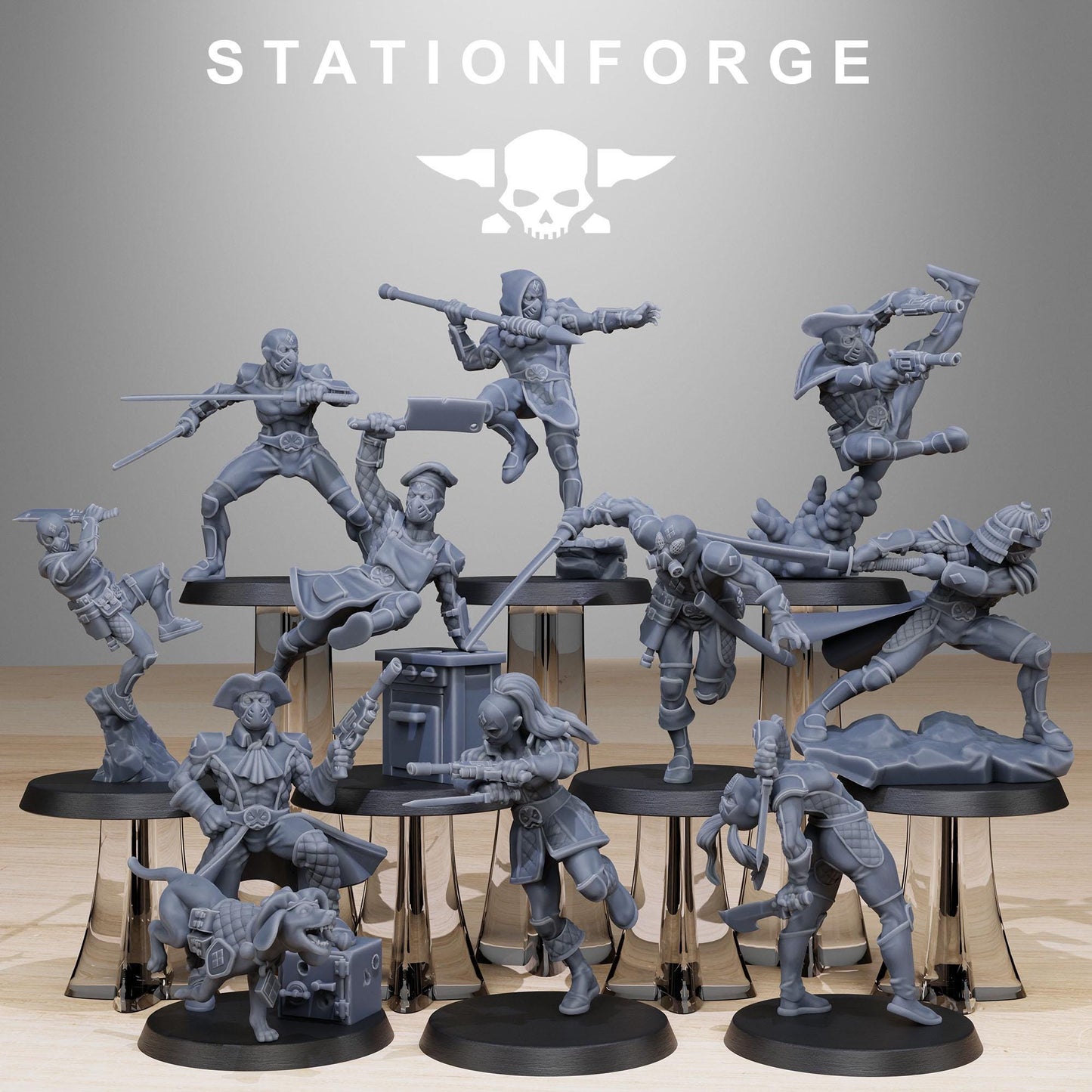 GrimCorp Jesters | Station Forge | Marines | Wargaming | Infantry | Soldiers