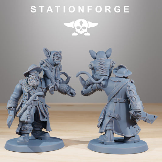 Gob's Pirates - Station Forge Wargaming - Fantasy Goblin Horde for Tabletop Games - 28mm Resin Figures