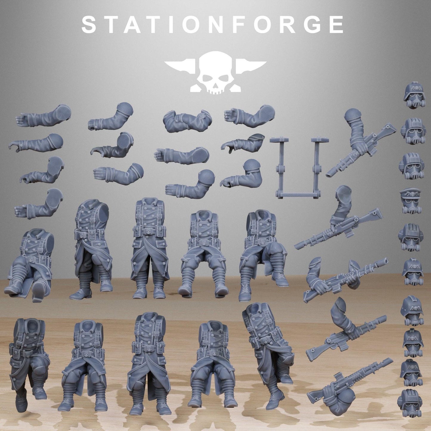 GrimGuard Battle Tank 2.0 with Interior | Station Forge | Wargaming