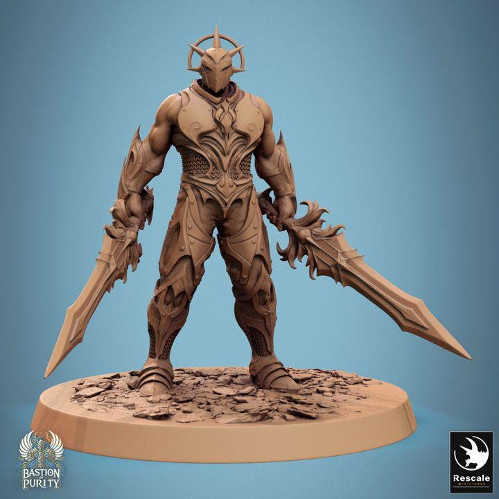 Sentinels of Aetherium - 28mm Fantasy Wargaming Miniatures | Bastion of Purity | Tabletop RPG Figures | Holy Warriors | Starter Kit