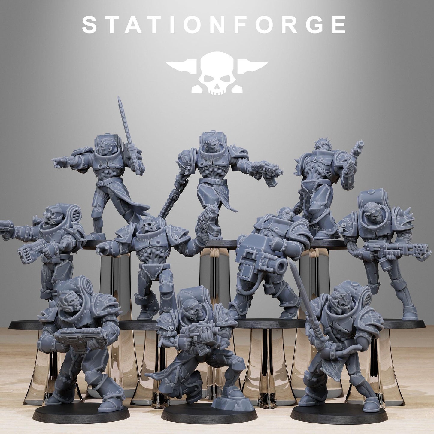 Socratis Zombies | Station Forge | Marines | Wargaming | Infantry | Soldiers