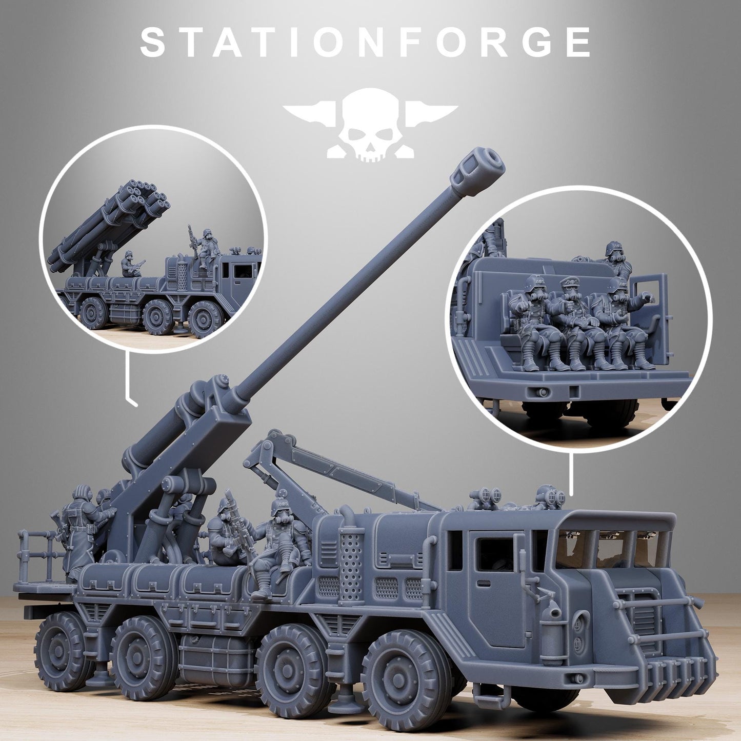 GrimGuard Artillery Vehicle | Station Forge | Wargaming