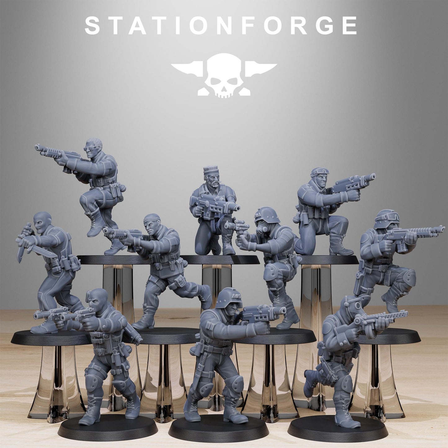 GrimGuard Counter Terrorists | Station Forge | Wargaming | Infantry | Soldiers