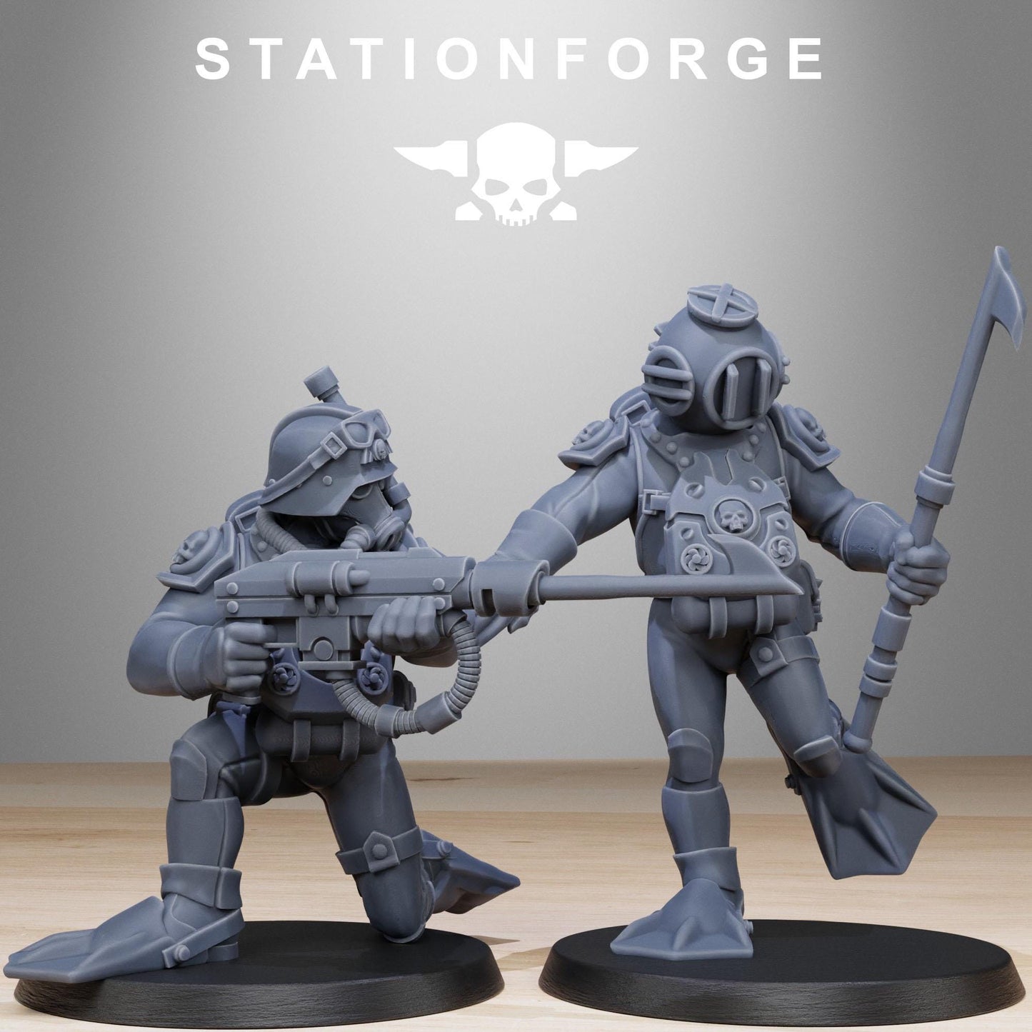 GrimGuard Divers | Station Forge | Wargaming | Infantry | Soldiers