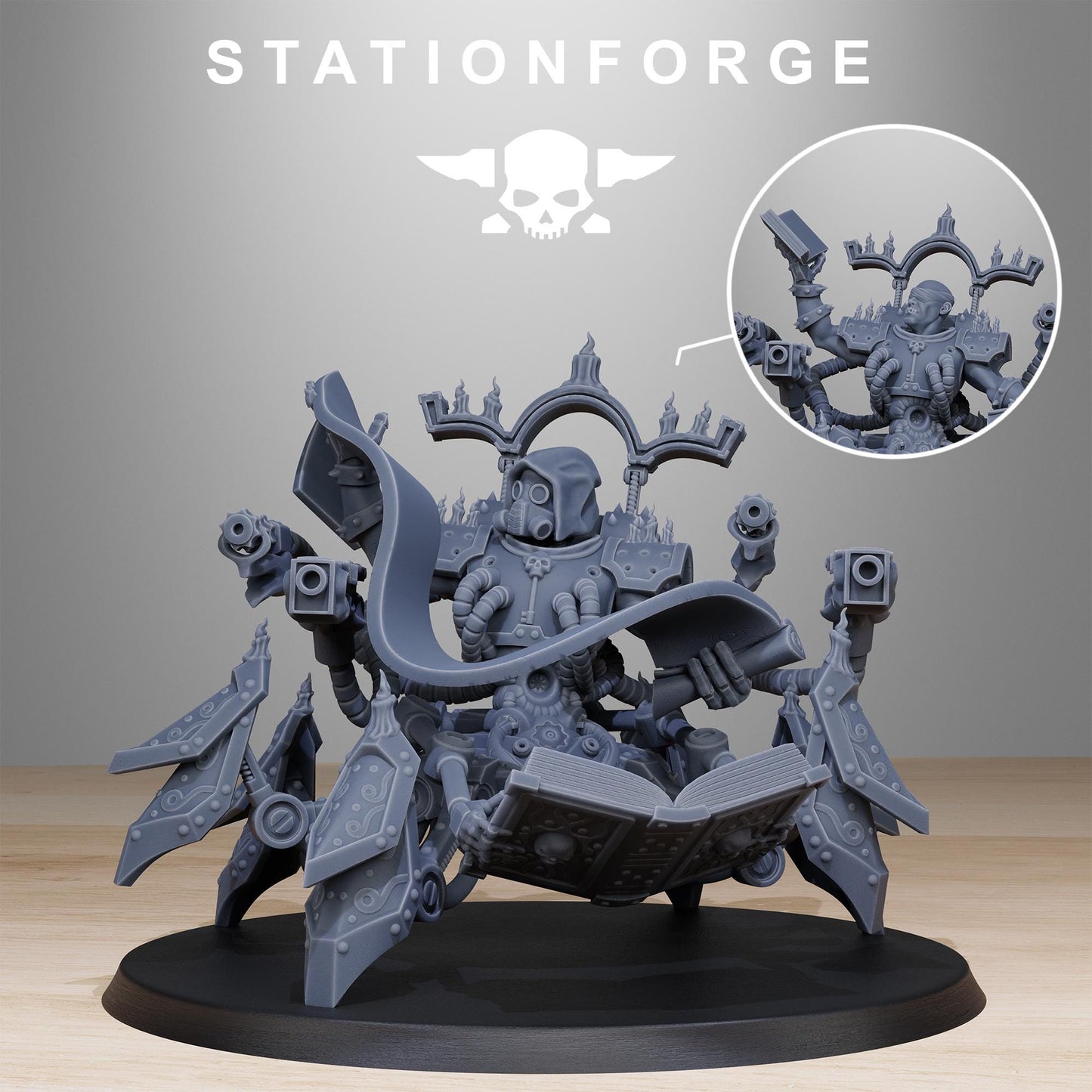 Scavenger Librarian | Station Forge | Wargaming | Infantry | Soldiers
