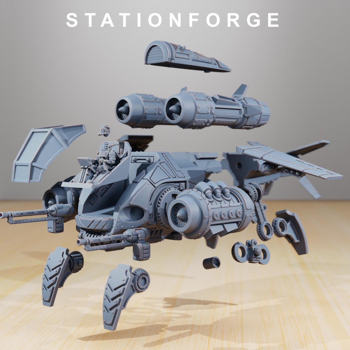 Scavenger Gunship | Station Forge | Wargaming