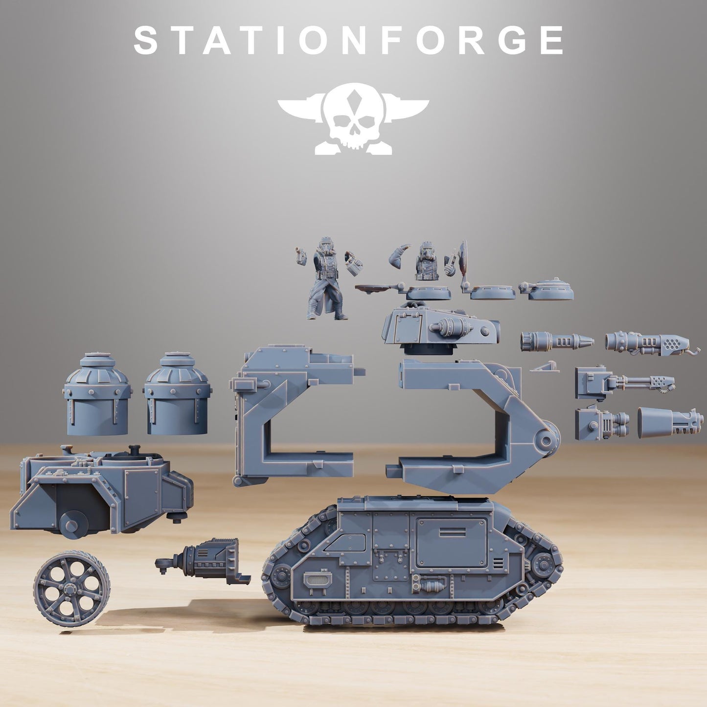 GrimGuard Flame Tank | Station Forge | Wargaming