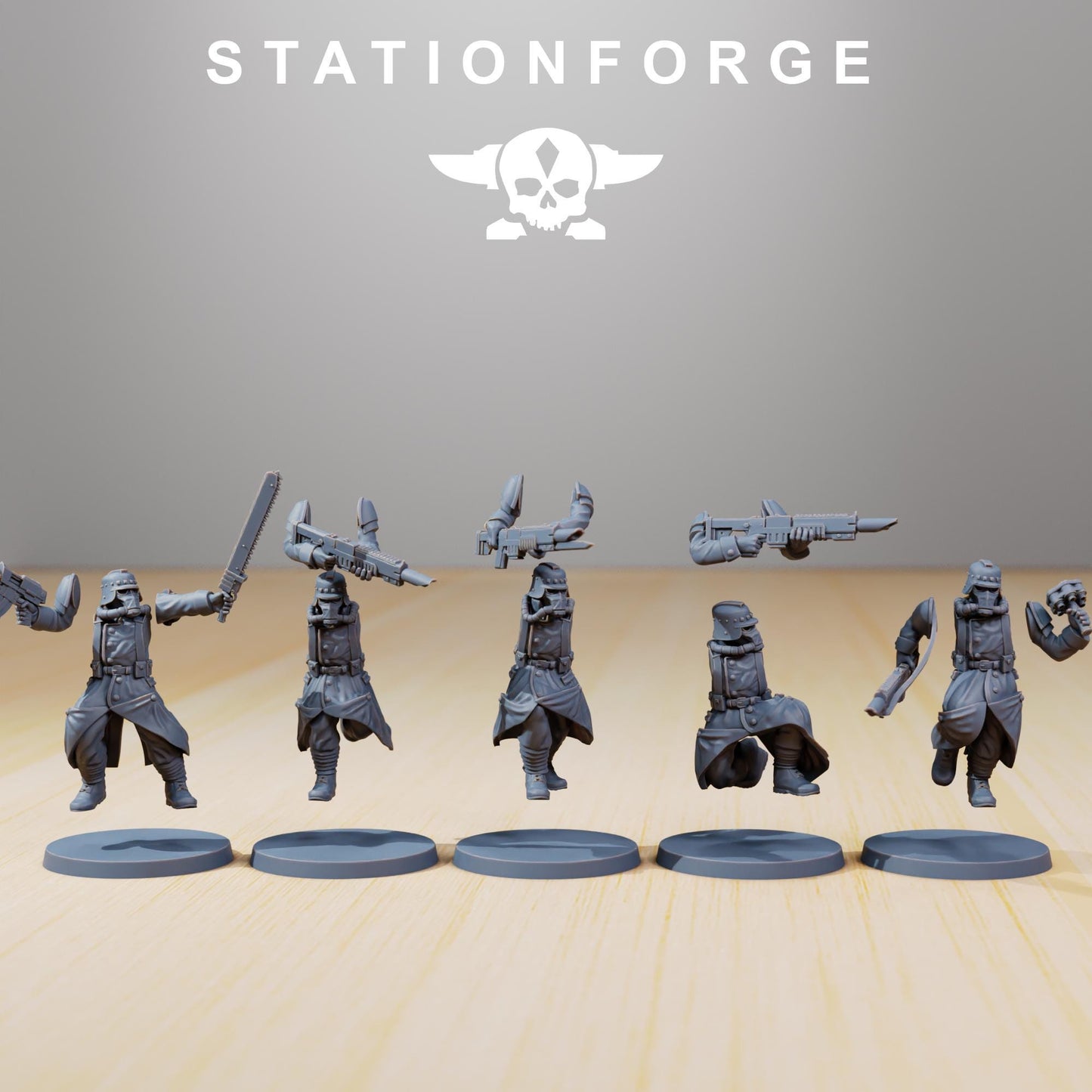 GrimGuard Trench Runners | Station Forge | Wargaming