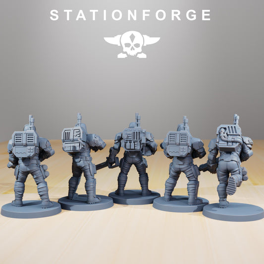National Guard Infantry | Station Forge | Wargaming | Grim dark future wargaming | Mutants | sci-fi tabletop