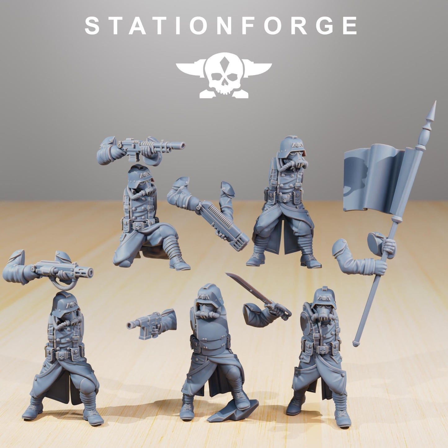 GrimGuard Command Force | Station Forge | Wargaming