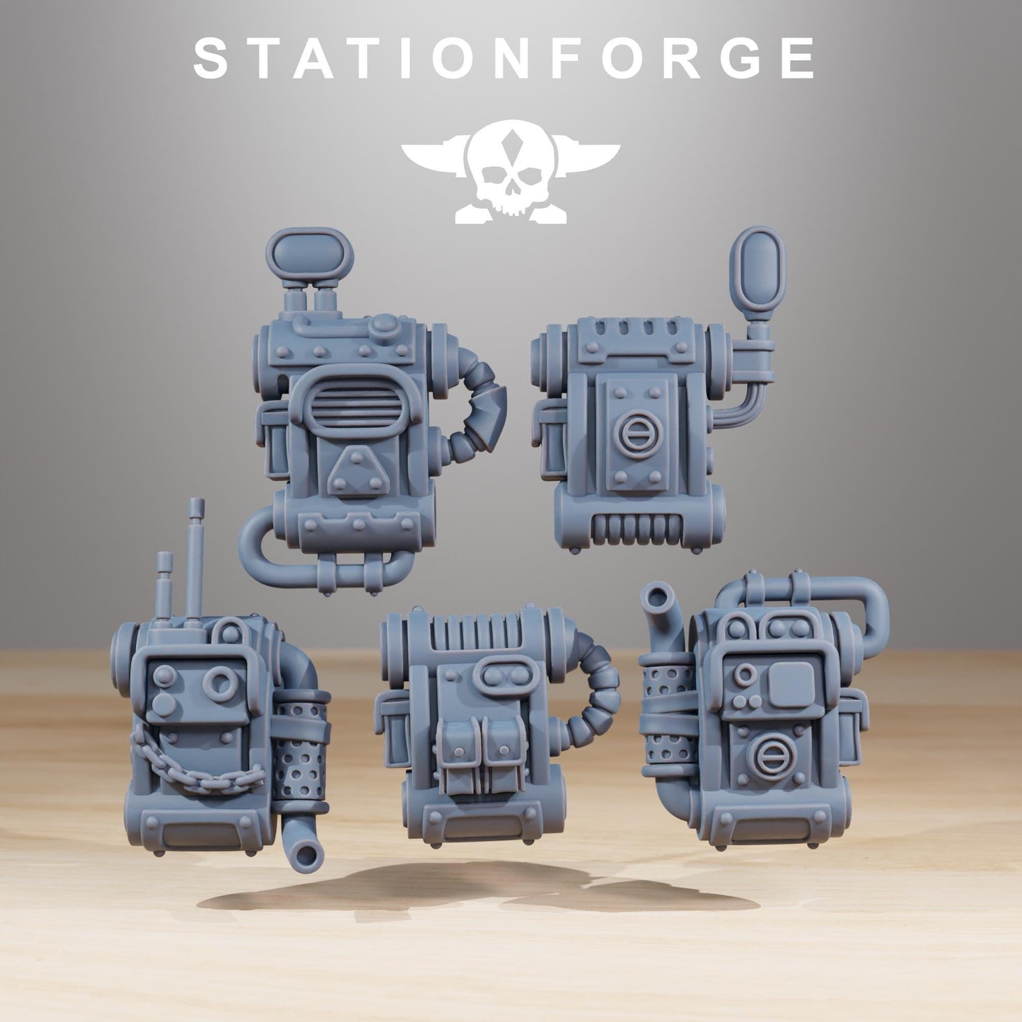 Scavenger Junkbots Builder Kit | Station Forge | Marines | Wargaming | Infantry | Soldiers