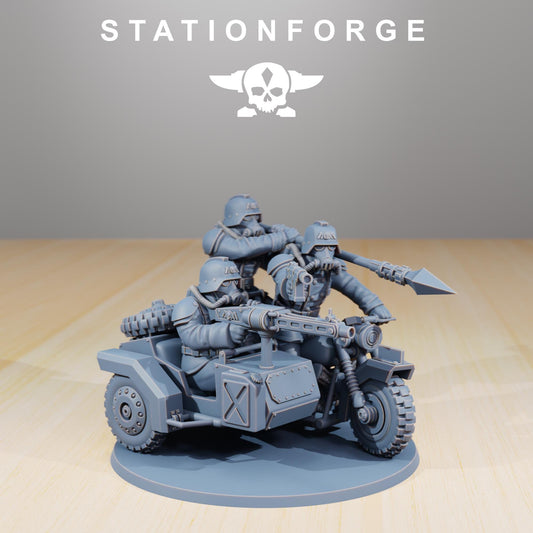 GrimGuard Death Bikers | Station Forge | Wargaming | Infantry | Soldiers