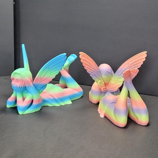 Fairy Tale Keeper – 3D Printed Fantasy Book or Tablet Stand | Custom Sizes for Wide, Medium Books, E-Readers, Grimoires | Fantasy Home Decor