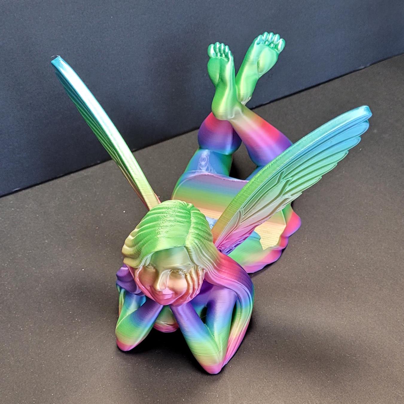 Fairy Tale Keeper – 3D Printed Fantasy Book or Tablet Stand | Custom Sizes for Wide, Medium Books, E-Readers, Grimoires | Fantasy Home Decor