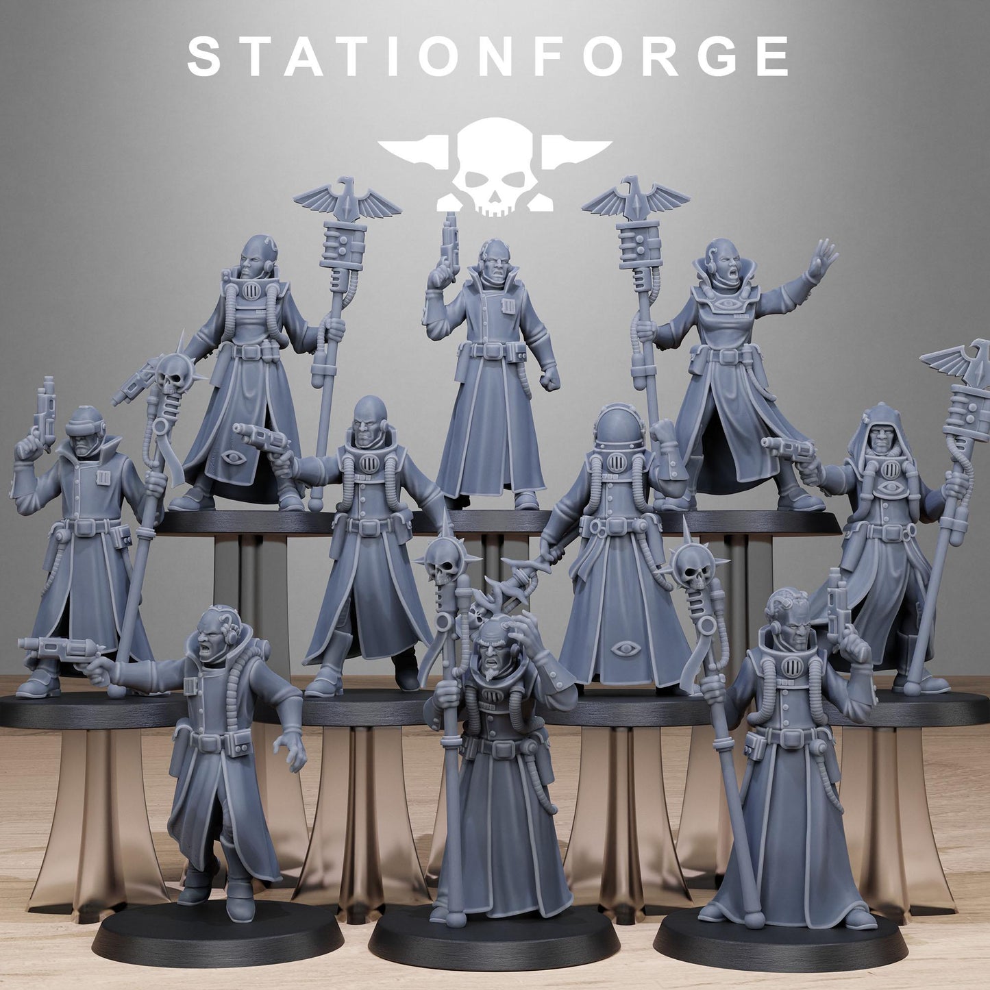 GrimCorp Seers | Station Forge | Marines | Wargaming | Infantry | Soldiers