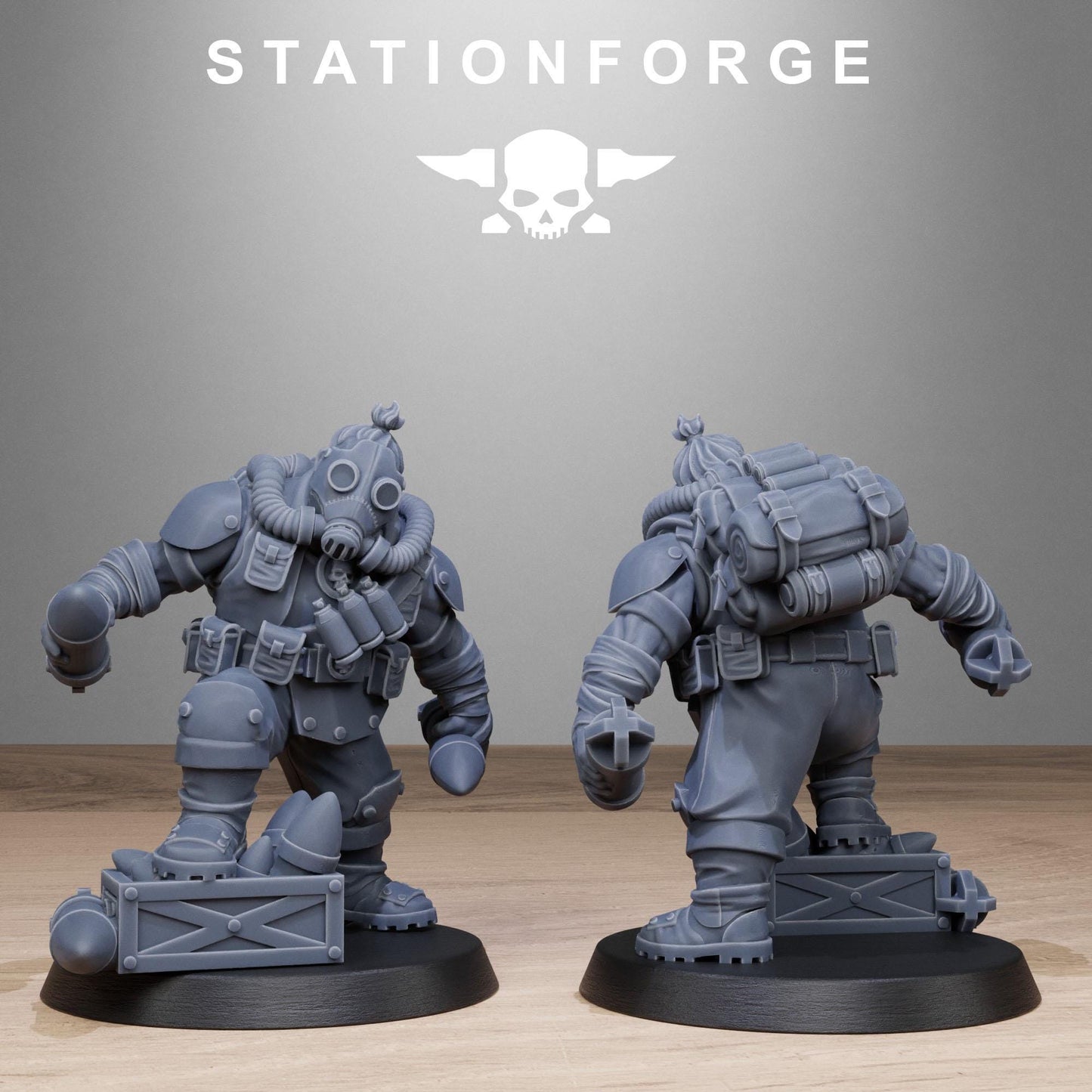 GrimGuard Jungle Fighter Mutants | Station Forge | Marines | Wargaming | Infantry | Soldiers